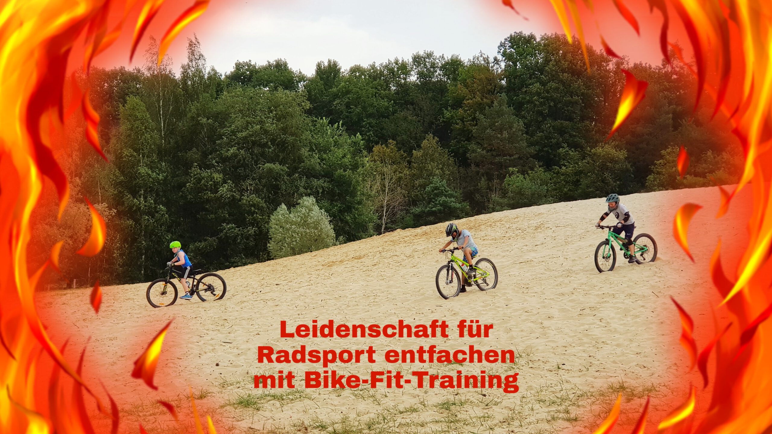 Biking Kids Bike-Fit-Training Feuer der Leidenschaft für Radfahren entfachen